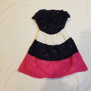 Strapless Lilly Pulitzer mini dress